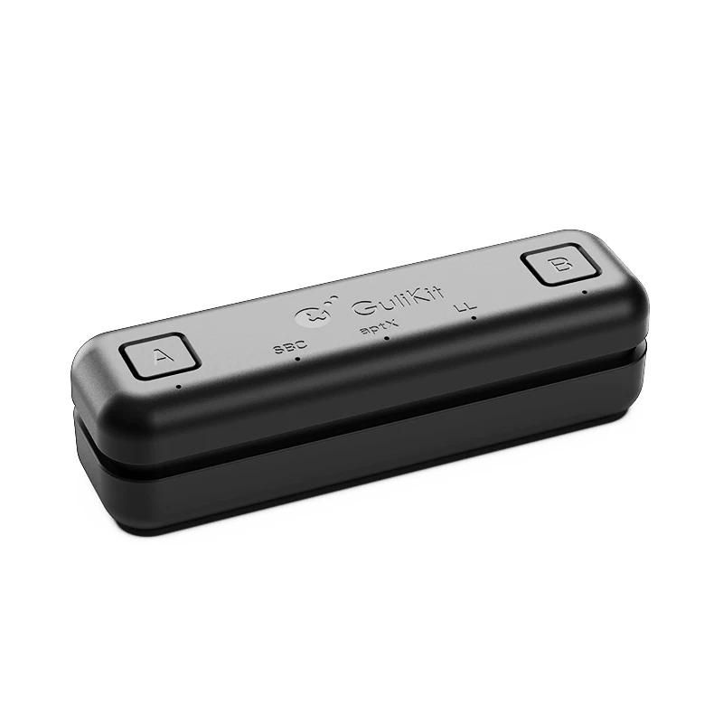 Gulikit Grains PS5/PS4/SwitchLite Bluetooth Audio Transmitter/Receiver/Adapter to USB Computer PC Low Latency Black Myth Wukong HIFI Sound Quality Dual Headphones NS