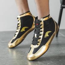 Boxing shoes for men and women low-top Sanda shoes high-top fighting training shoes weightlifting wrestling shoes boots boxing boots