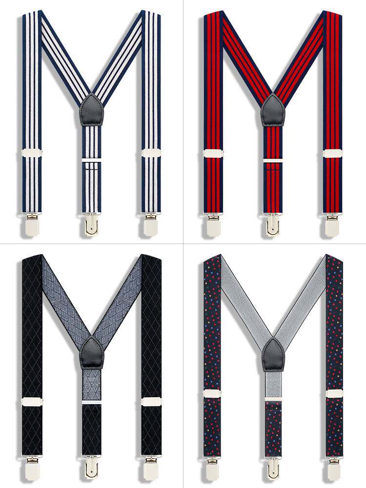 Children's pants strap clip boy toddler strap clip pants with baby non-slip suspenders with fixed clip rsr