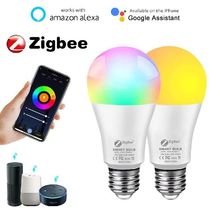 12W 15W 18W E27 Zigbee 3 0 RGB CW WW 85-265V WiFi Voice Cont