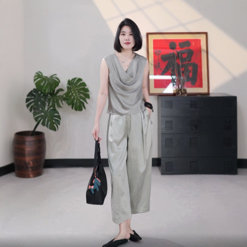 【Mingxin·Li】Elegant Style, "Price Error, Two Items Will Be Charged For" Top - 1774035