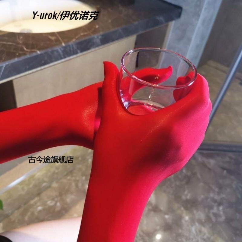 Silk slip ultra-thin men's special double strange use silk imaginative slide Socks Gloves aeroplane with a dash of oil light-Taobao
