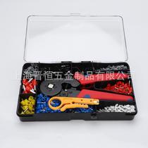 Crimping pliers 1200pcs cord end terminal set HSC8 6-41