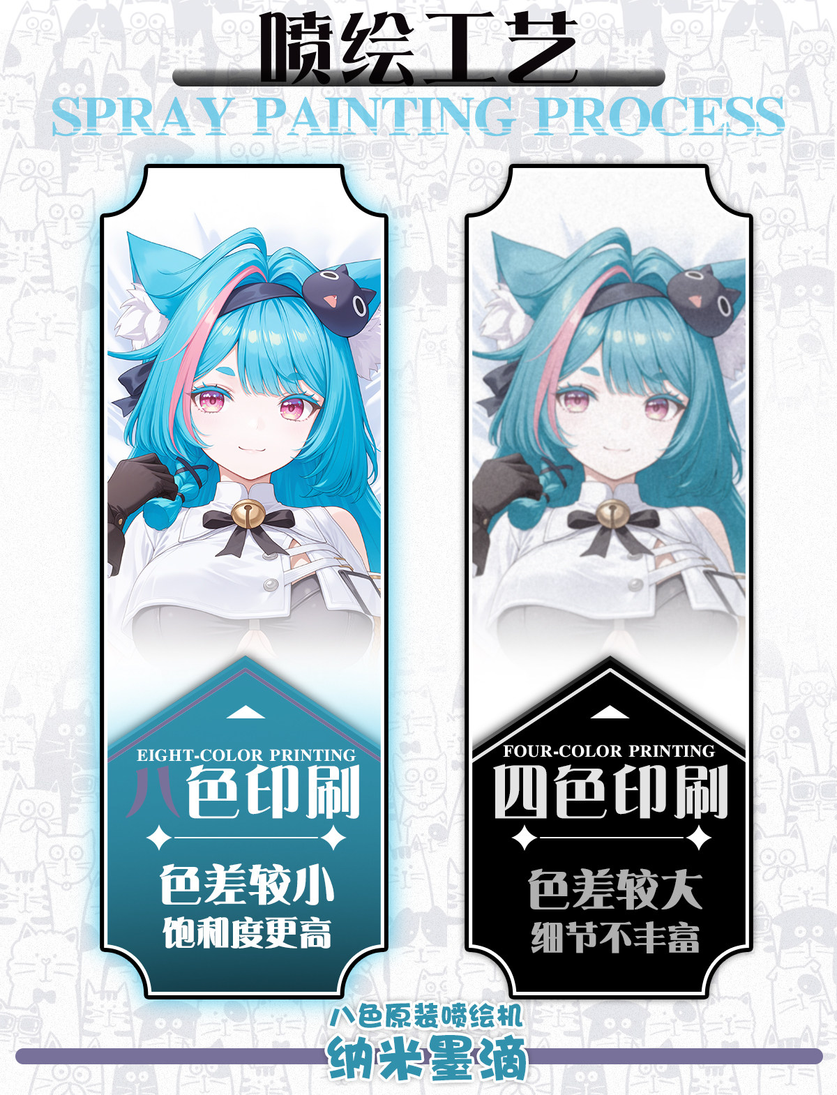Neverness to Everness (NTE) Mint Dakimakura Character Body Pillow | nte.global Neverness to Everness (NTE) Mint Dakimakura Character Body Pillow | nte.global