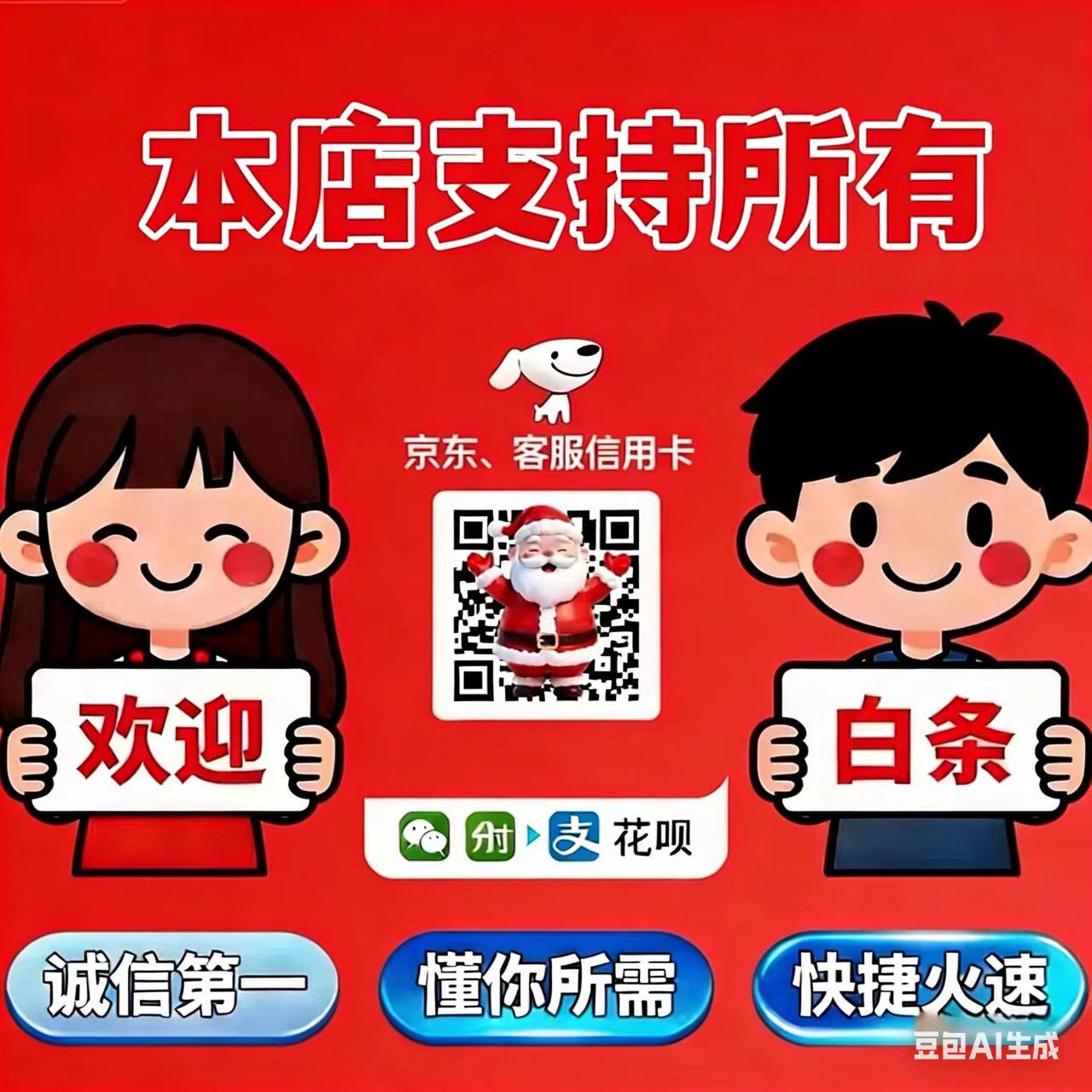 JD.com/JD後払い/現在のQRコード/集約されたQRコード/安心のクレジット限度額によるリモート決済/全国対応の高サービスダイナミックQRコード