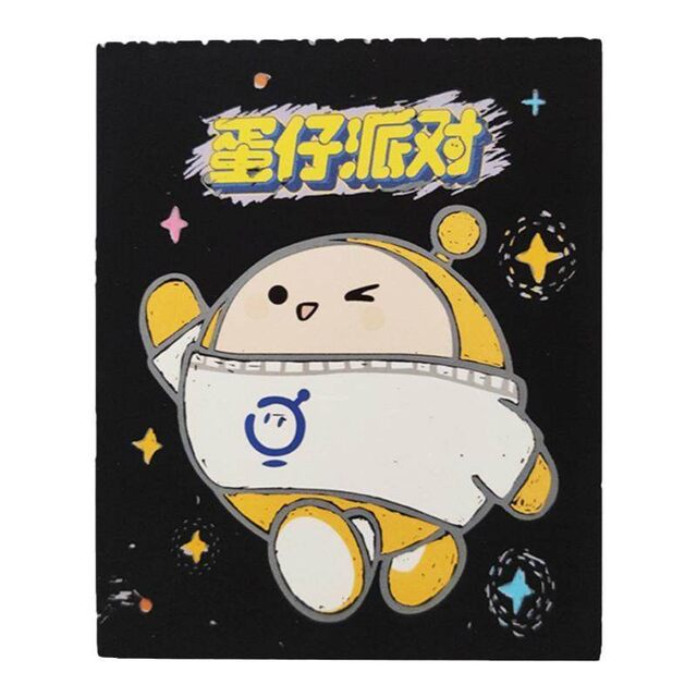 Egg Party Scratch Art Cartoon Children's Creative Drawing Graffiti Art Notepad Boys and Girls Kindergarten Small Toys