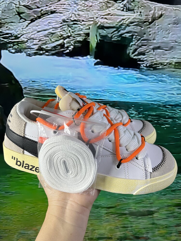 BLAZER RETRO MENS AND WOMENS CASUAL SHOES SUMMER WEAR-RESISTANT BIG HOOK CO-BRANDED VERSATILE ANTI-SLIP ADAPTATION LACES-8899