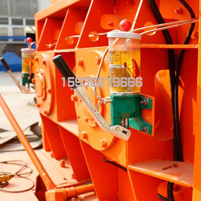 JS500/750/1000/1500 Forced concrete mixer mixing station double-sided shaft automatic construction site lying