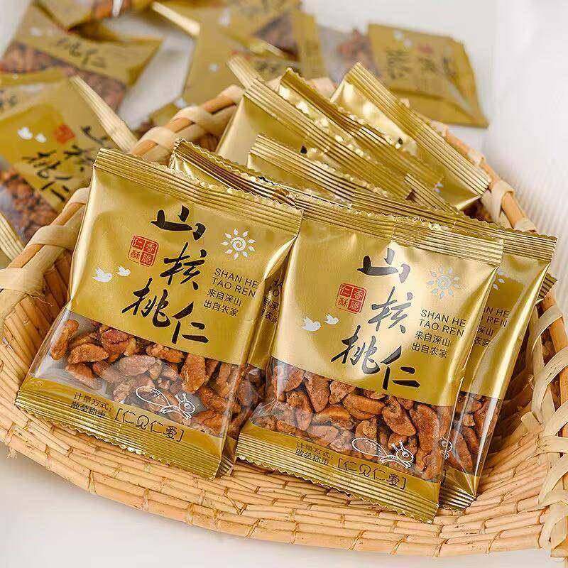 New Arrival Lin'An Pecan Kernels, Small Walnut Kernels, Individually Packaged, Original Flavor, Creamy Nut Snacks, Flagship Store