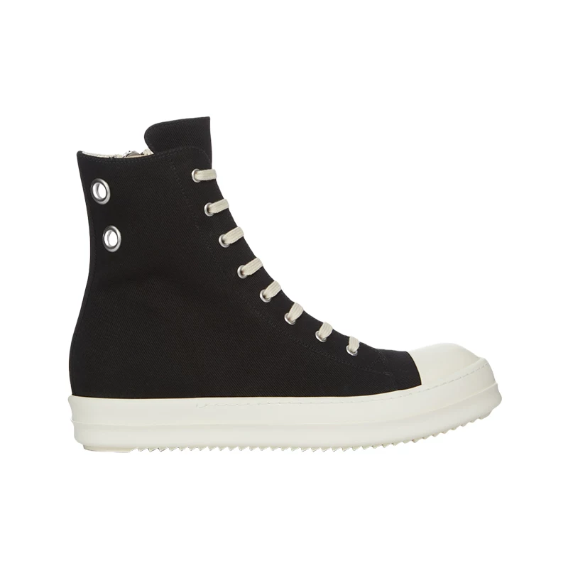 Кроссовки high-top из темного денима RICK OWENS DRKSHDW PORTERVILLE цвет overdyed для мужчин