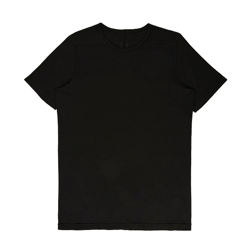 Мужская черная футболка из хлопкового джерси RICK OWENS DRKSHDW LEVEL