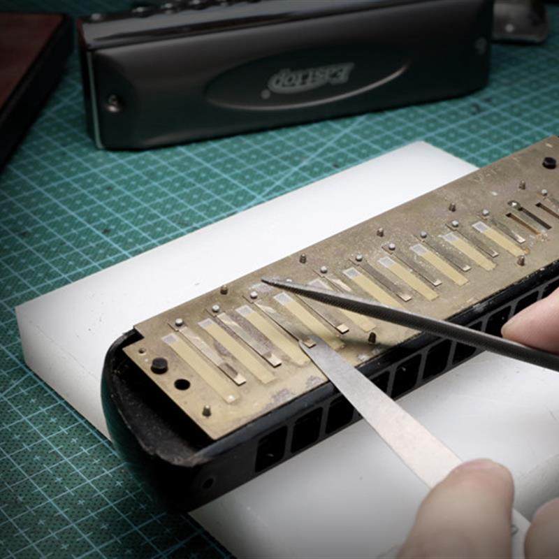 Benge Harmonica Repair and Tuning Tool Kit Blues Chromatic Polyphonic Repair Disassembly Cleaning Tool Universal