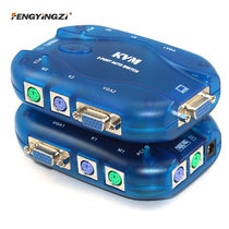Funnytingzi (Fengyingzi) Fengzi KVM switcher 2 ports 4-mouth automatic PS 2 round lip support key