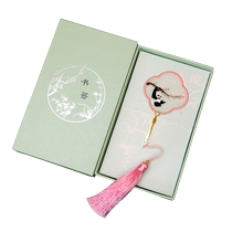 Embroidery beauty handmade double-sided embroidery bookmark Chinese style Su embroidery characteristic souvenir gift Teachers Day literary gift