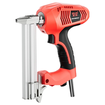 Delixi electric nail gun woodworking special nail gun F30 straight nail code nail dual-purpose steel nail gun home