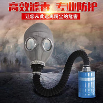 Gas mask full face chemical spray painting special fire fume formaldehyde labor protection gas mask