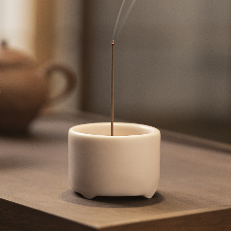 Dow one thousand Creative Mini fragrant inserts minimalist Incense Base Indoor Ceramic Wire incense inserts Home Incense Stove Pendulum-Taobao