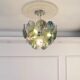French Retro Murano Living Room Main Light Green Glass Romantic Chandelier Dopamine Bedroom Dining Room Zhongshan Lighting Fixtures