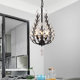 French-Style Light Luxury Crystal Dining Bar Chandelier Black Bedroom Lamp 2026 New Romantic Retro Dining Table Lighting Fixtures