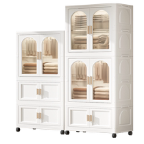 Free-to-install baby wardrobe Home Childrens small closet Bedroom Simple Baby Containing Lockers Clothes Finishing Box