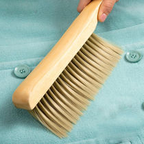 Solid wood soft bed sweeper brush clothes sticky brush dust sweeper brush long bristle brush dust removal brush bed sweeper artifact long-handled cleaning brush