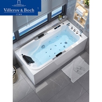 German Villeroy & Boch intelligent constant temperature heating household adult acrylic surf bubble massage bathtub elderly support
