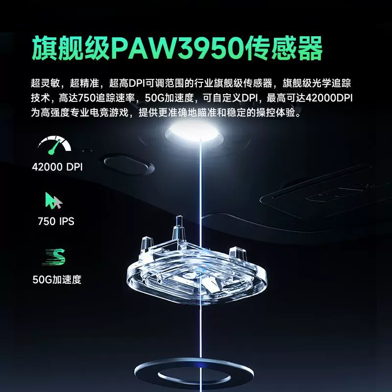 MCHOSE A7 V2 мышь Pro+ игровая беспроводная Bluetooth три режима ультра-легкая 3395