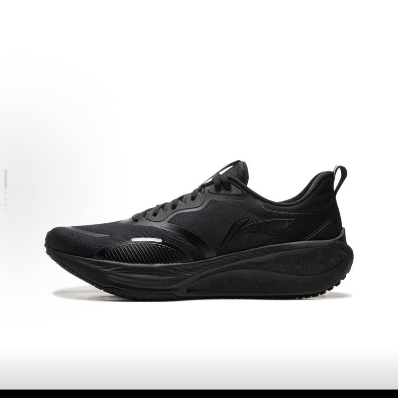 Li Ning Wu Yue Lite 2.0 Low-Top Running Shoes for Men, Black Arsu055-2