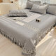 Fully cotton clamped bed cover single piece all season universal flower