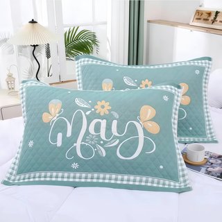 Extra thickened cotton pillow cover gauze pillow cover