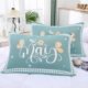 Extra thickened cotton pillow cover gauze pillow cover