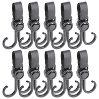 ❤️Тысячи людей купили повторно❤️Упаковка из 10 штук [Двойной крюк для электромобиля]️Сверхвысокая нагрузка