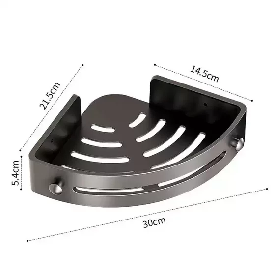 免打孔浴室三角架卫生间洗漱台壁挂置物架厕所洗手间厨房收纳角架