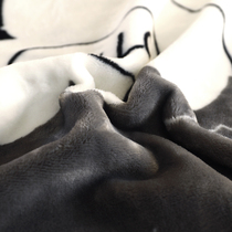 Coral Wool Blanket Cushion Flannel Blanket Bed Single Student Dormitory Spring Autumn Quilt Bunk Bed With Winter Thickened