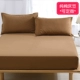 Giường cotton Bộ đồ giường đơn Bộ bông Simmons bảo vệ tấm lót giường đôi đặt bộ đồ phủ bụi 1.8m trải giường trượt 	ga giường bo chun