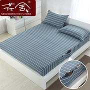 Khăn trải giường bông đơn mảnh 1,8m nệm bọc nệm 1,8 m 2 m Simmons phủ bụi 1,5m