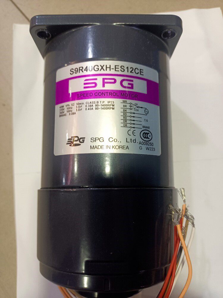 Brand new in-fit Korea SPG brake motors S9R40GXH-ES12CE 40W throttle with brakes-Taobao