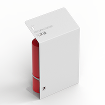 Fire extinguisher box empty box placement rack fire extinguisher decorative shielding plate 2 fire hydrant box cover bracket floor