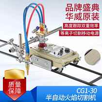 Shanghai Warwick CG1-30 100 semi-automatic flame cutting machine Little turtle gas cutting machine improved circular cutting machine