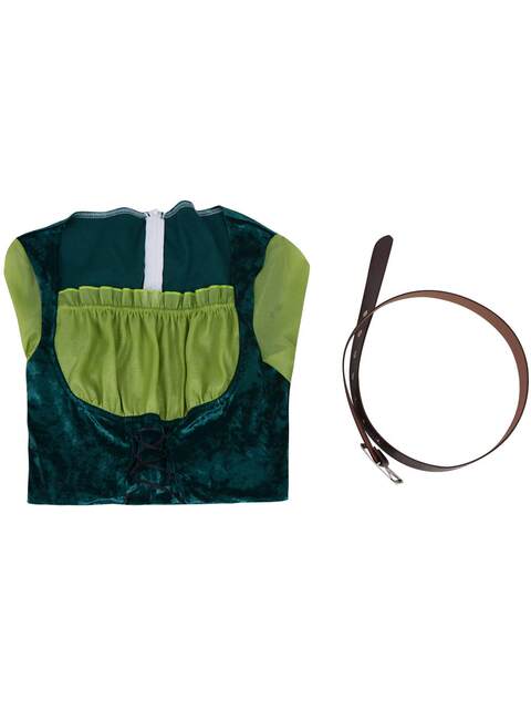 Women's Elf Medieval Wizard of oz Magic Elf Dress Halloween Cosplay Costume