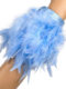 Feather Wristbands, Feather Velcro Sleeves, Feather Bracelets, Dance Festival Supplies, Carnival