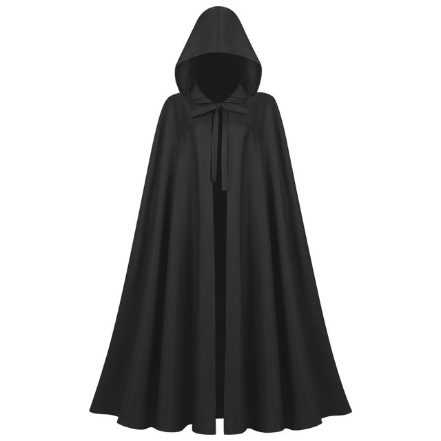 Medieval Cloak Halloween Hooded Robe Monk Robe Cloak Wizard Cloak Cosplay Magic Robe