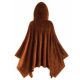 European and American Style Bat Cape Hooded Velvet Cloak Halloween Cape Cosplay Stage Performance Cape