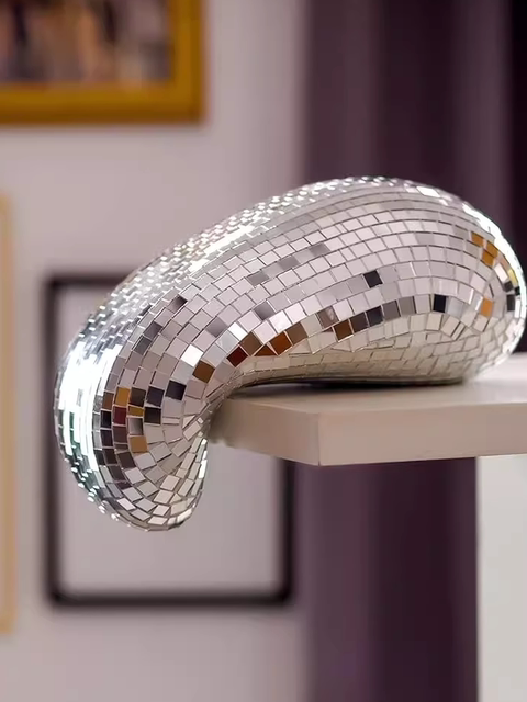 Christmas New Product: Melting Disco Ball Decoration, Uniquely Designed Retro Home Decor