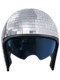 Disco Ball Helmet with Retractable Mirror, Reflective Ball Helmet