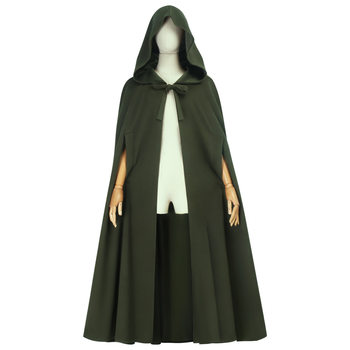 Medieval Woolen Cloak Hobbit Elf Cosplay Cloak Halloween Renaissance Party Cloak