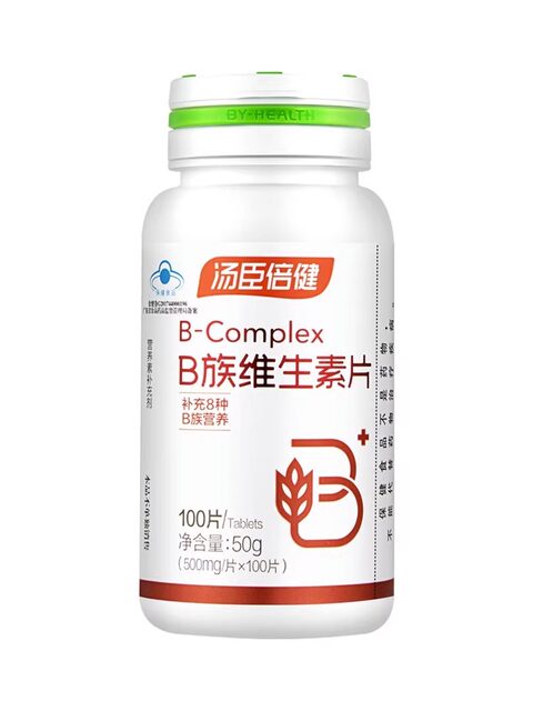 Tomson By-Health Multivitamin B Complex Genuine Vb2 B6 B12 Multivitamin B Tablets for Men and Women Adults