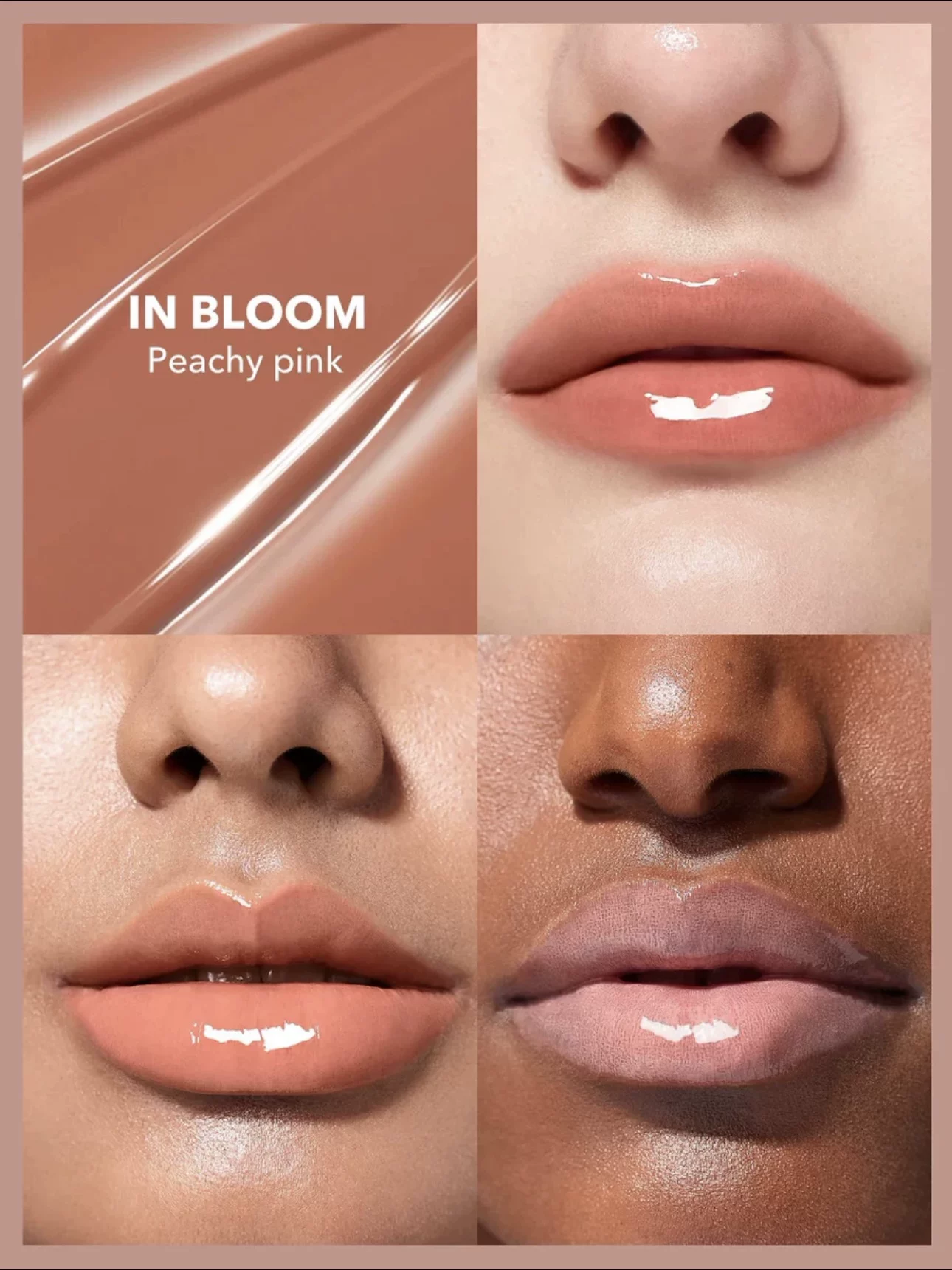 Container, lip gloss, nutritious glossy lipstick, USA, mirror effect