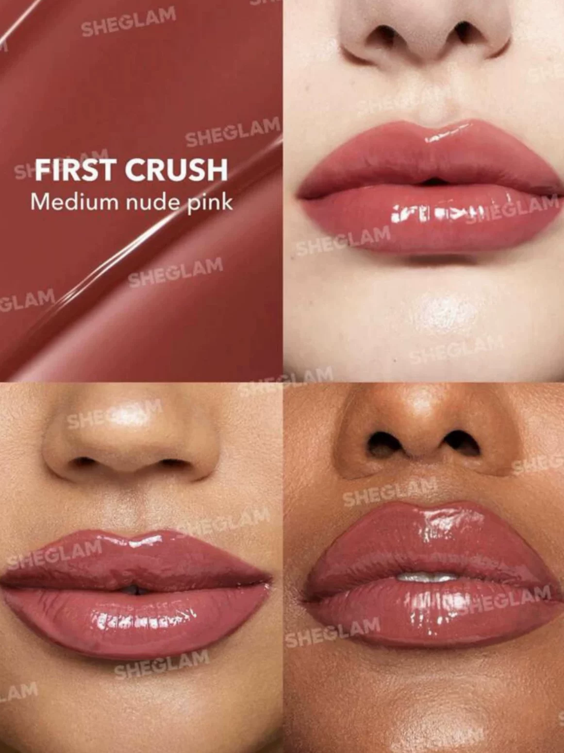 Container, lip gloss, nutritious glossy lipstick, USA, mirror effect