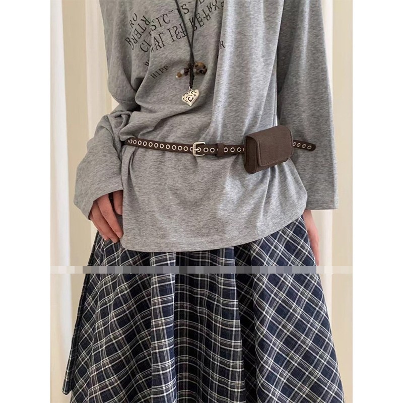Korean New Fashion Versatile Suede Belt Bag Stylish Waist Belt Bag Dress Accessory Waist Bag